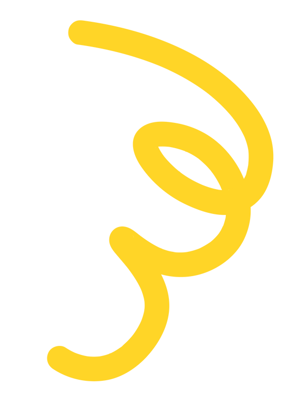 Elemento decorativo naranja